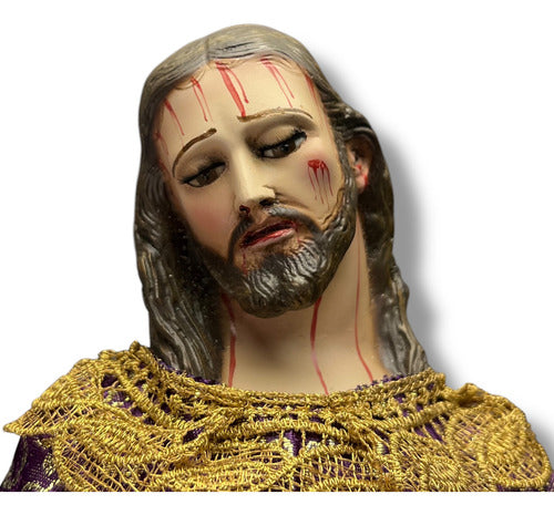 Jesús De Nazaret O Nazareno De Vestir Y Articulado 46cm