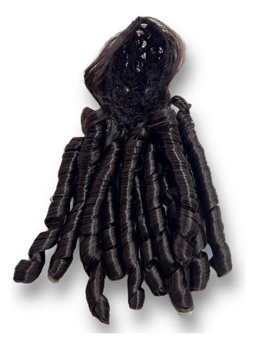 Cabellera Sintética Para Imágenes Religiosas 40cm