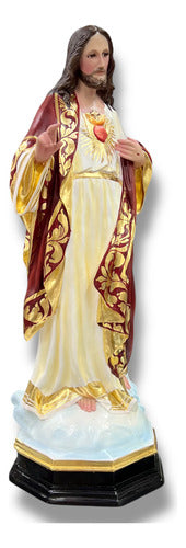 Sagrado Corazón De Jesús 84cm