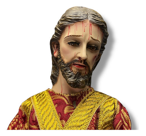 Jesús De Nazaret O Nazareno De Vestir Y Articulado 42cm