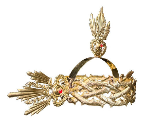 Corona De Espinas #16 Con 3 Potencias Laton