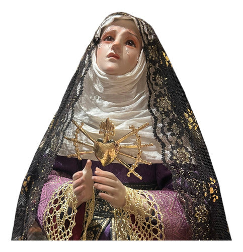 Corazón De 7 Dagas O Dolores De La Virgen #6