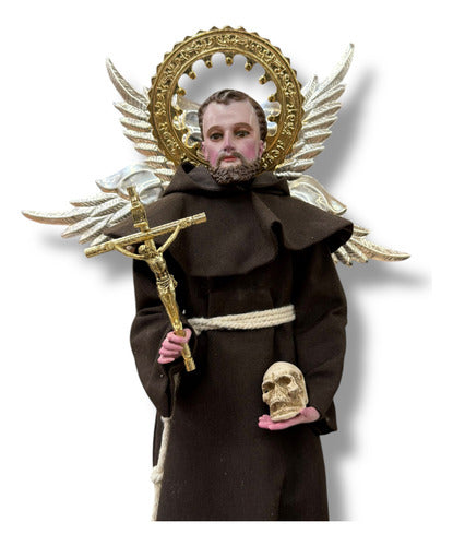 San Francisco De Asís Seráfico Articulado 48cm