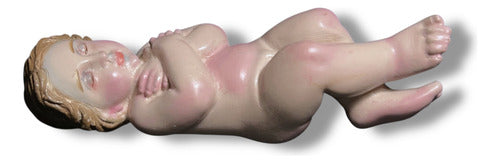 Niño Dios Tallado En Madera 12cm