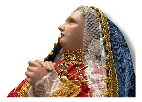 Virgen De Los Dolores Para Vestir Talla En Madera 50cm