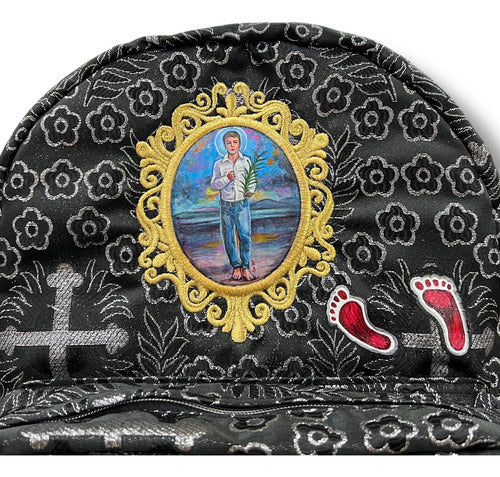 Mochila Sacristía Bordada Escudo San José Sánchez Del Río