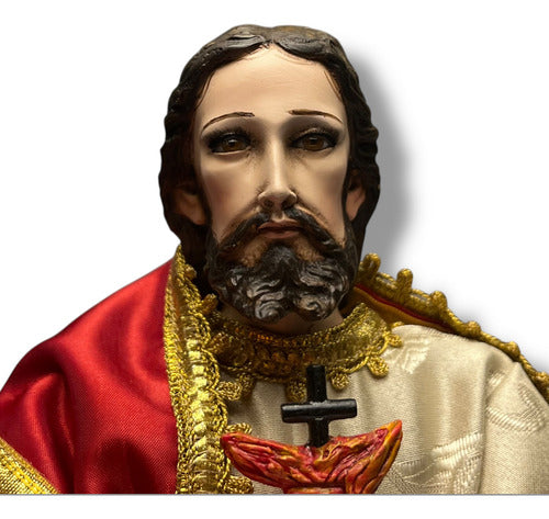 Sagrado Corazón De Jesús Para Vestir Articulado 45cm