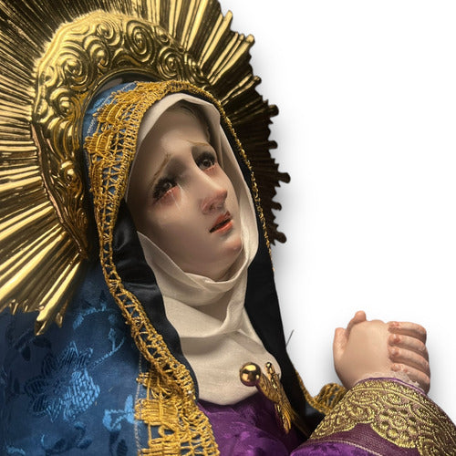 Virgen De Los Dolores Imagen Para Vestir 60cm