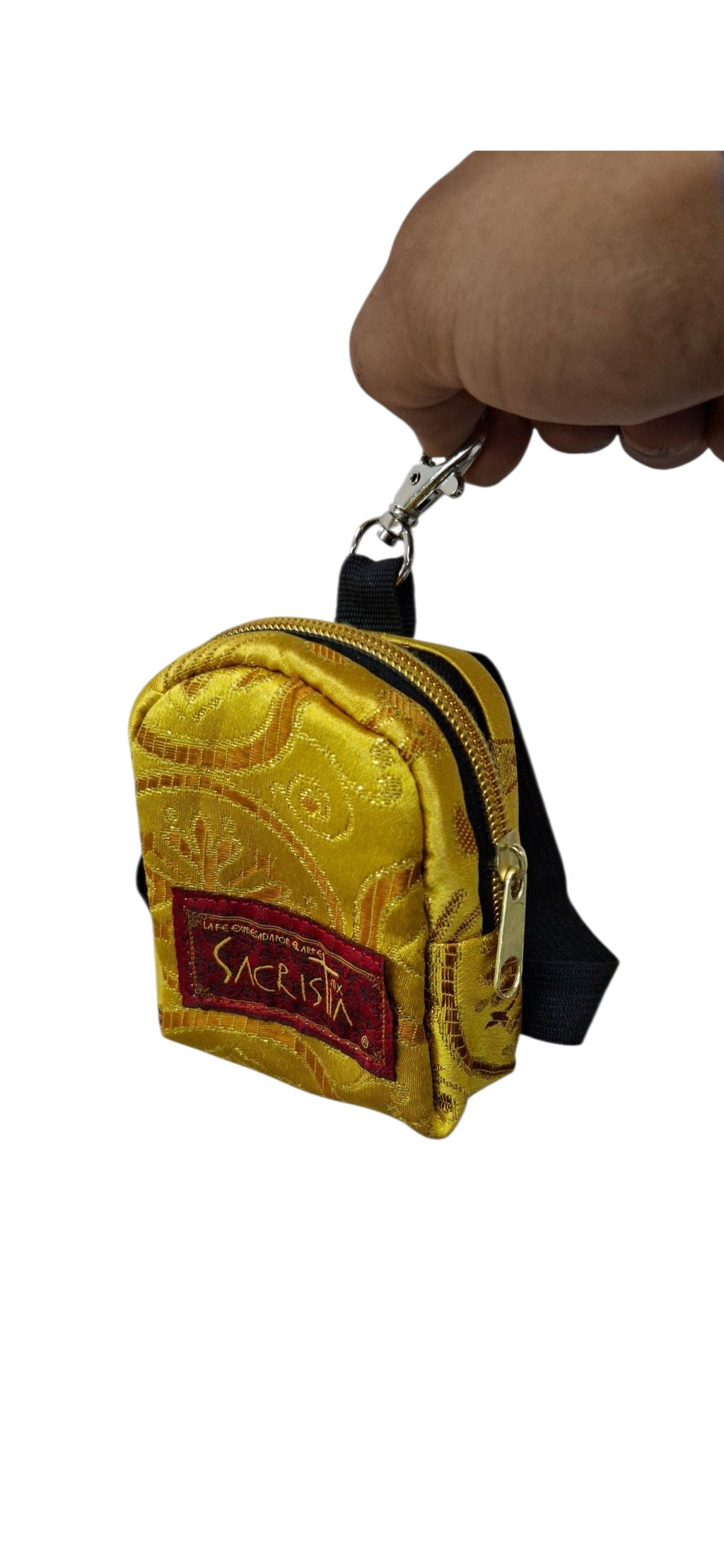 Mini Sacrimochila o Monedero Mini Tela Litúrgica