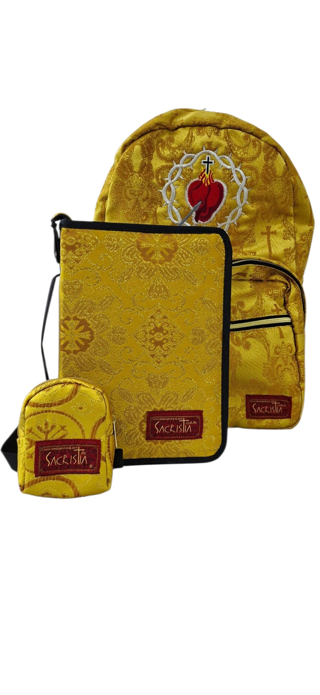 Mini Sacrimochila o Monedero Mini Tela Litúrgica