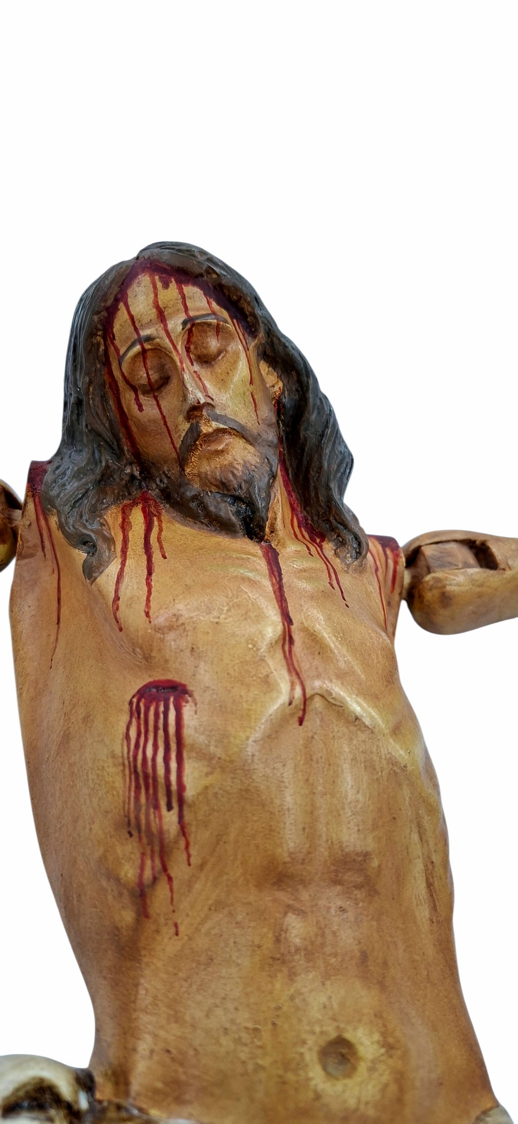 Santo Entierro o Cristo Adyacente con goznes 44cm
