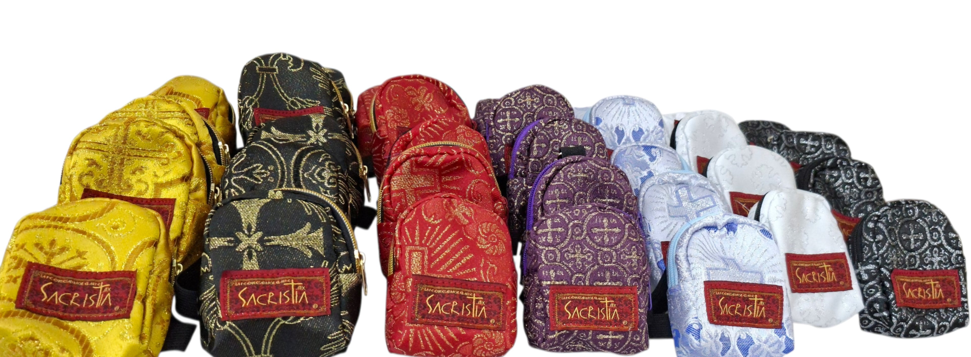 Mini Sacrimochila o Monedero Mini Tela Litúrgica
