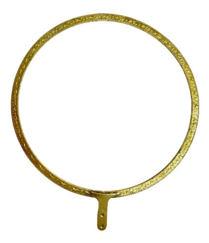 Aureola  17.5cm De Latón Para Imagen Religiosa