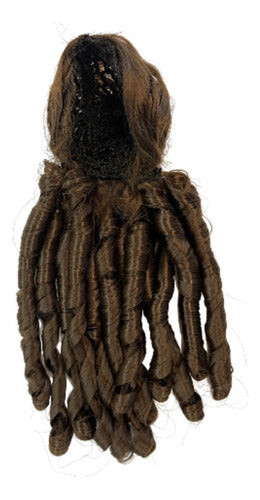 Cabellera Sintética Para Imágenes Religiosas 50cm