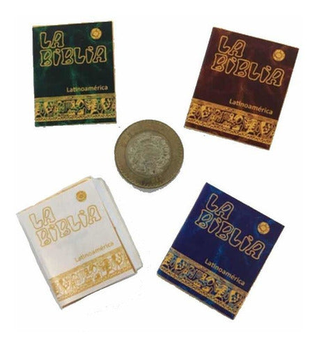 Docena De Mini Biblia Latinoamericana Recuerdo 1ra Comun