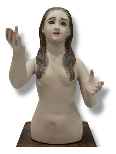 Set De Ánimas Del Purgatorio 19cm Tallas En Madera