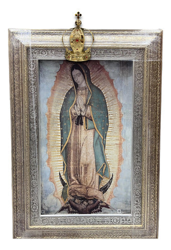 1/2 ( Media ) Corona Para Cuadro  (virgen De Guadalupe) #16