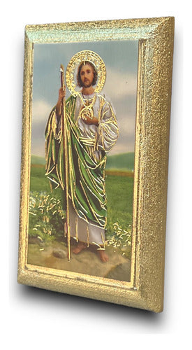 Cuadros De San Judas Tadeo 5piezas De 12cm