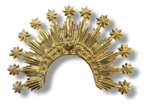 Resplandor De La Virgen Dolores #5.5 Chapa De Oro