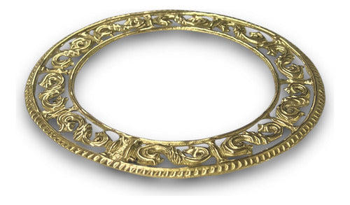 Aureola De 13.5cm En Latón Para Santo Ó Imagenes Religiosas