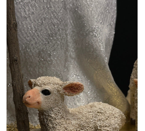 Jesús El Buen Pastor Para Vestir 38 Cm Con Accesorios