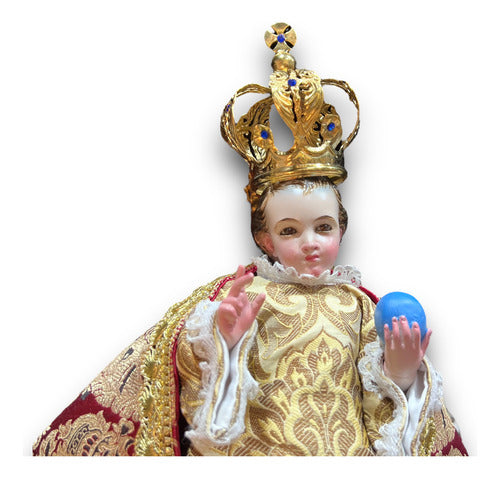 Corona Imperial #5 Baño De Oro Y Cristal Cortado