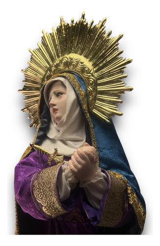 Virgen De Los Dolores Imagen Para Vestir 60cm