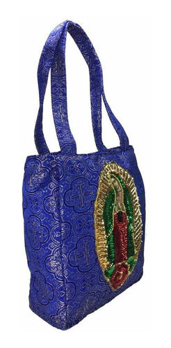 Bolso De Mano Modelo Sacristia Virgen Lentejuelas