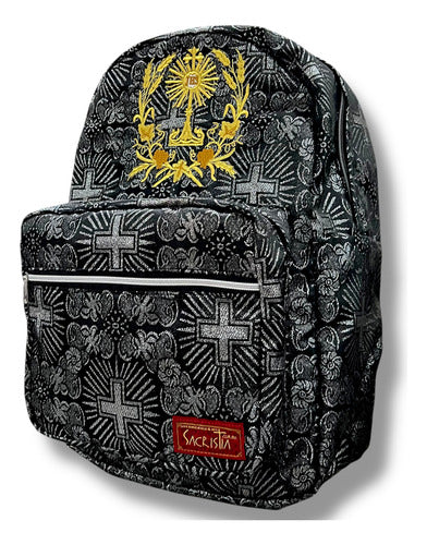 Mochila Sacristía Bordada Eucaristia