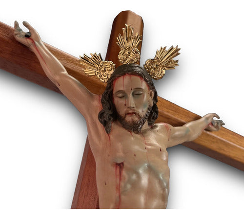 Juego De 3 Potencias Chapa De Oro 4cm