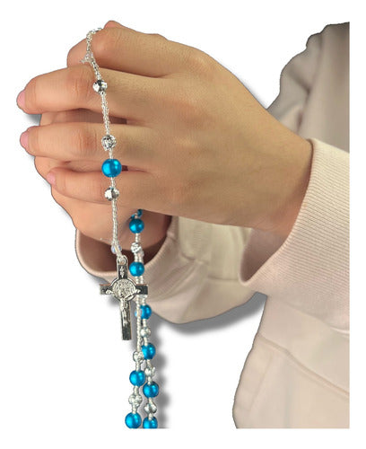 Lote 100 Rosarios Surtidos Cristal De Roca