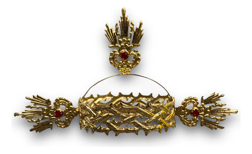 Corona De Espinas Fina  #8 Baño De Oro