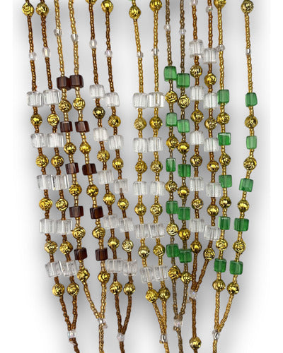 Lote De 50 Rosarios De Cristal Cuadrado De San Judas Tadeo