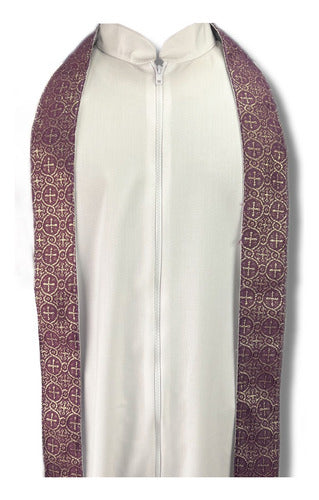 Estola Para Confesar Brocado Liturgico