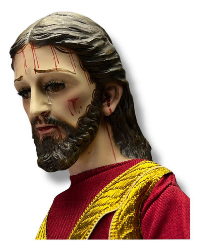 Jesús De Nazaret O Nazareno De Vestir Y Articulado 42cm