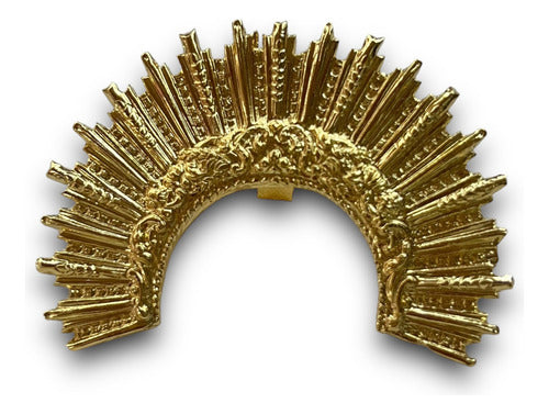 Resplandor Para Virgen De Los Dolores #3 Chapa De Oro