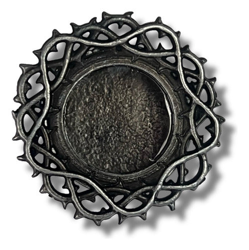 Teca O Relicario Corona De Espinas (porta Reliquia Santos)