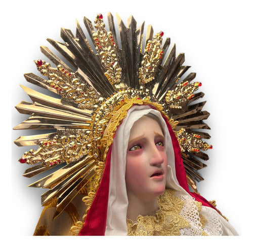 Nuestra Señora De Los Dolores O Virgen Dolorosa 102cm