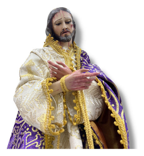 Jesús De Nazaret O Nazareno De Vestir Y Articulado 46cm