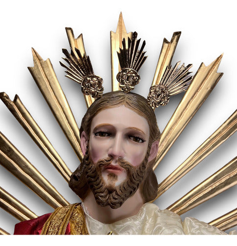 Sagrado Corazón De Jesús  119cm Imagen Para Vestir