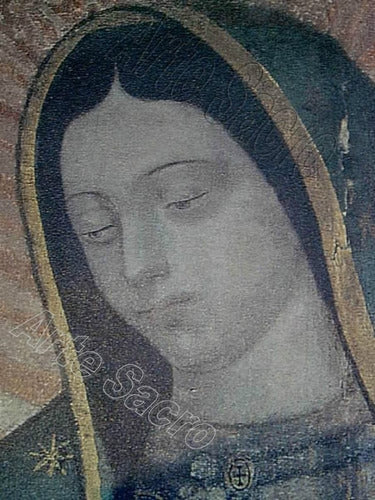 Litografia Original  Virgen De Guadalupe 66cm