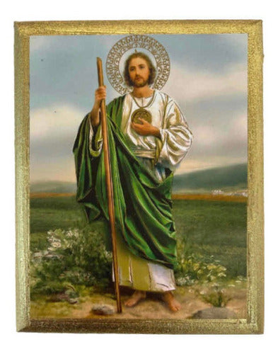 Cuadros De San Judas Tadeo 5 Piezas