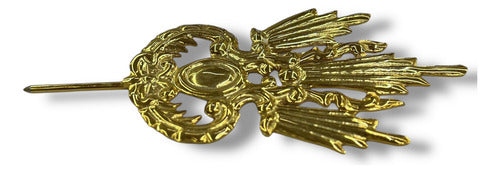 Juego De 3 Potencias En Latón 11cm