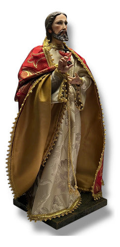 Sagrado Corazón De Jesús Para Vestir Articulado 45cm