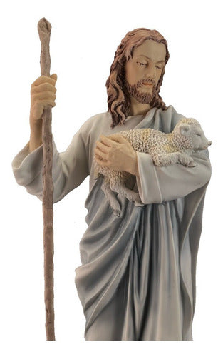 Jesús El Buen Pastor Figura  28cm