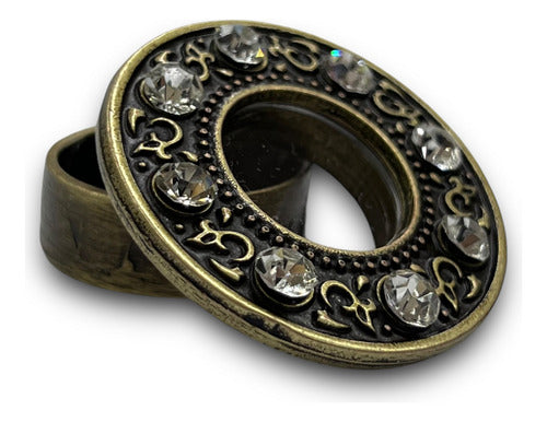 Teca O Relicario Con Cristales (porta Reliquia Santos)