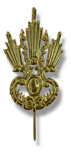 Juego De 3 Potencias En Latón 11cm