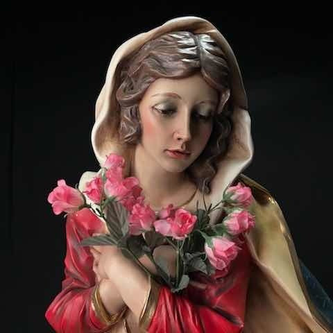 Virgen Maria Para Nacimiento 82 Cm