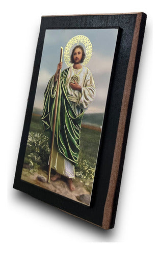 Cuadros De San Judas Tadeo 5piezas De 12cm