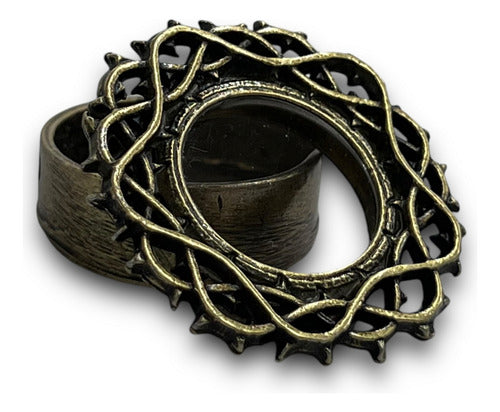 Teca O Relicario Corona De Espinas (porta Reliquia Santos)